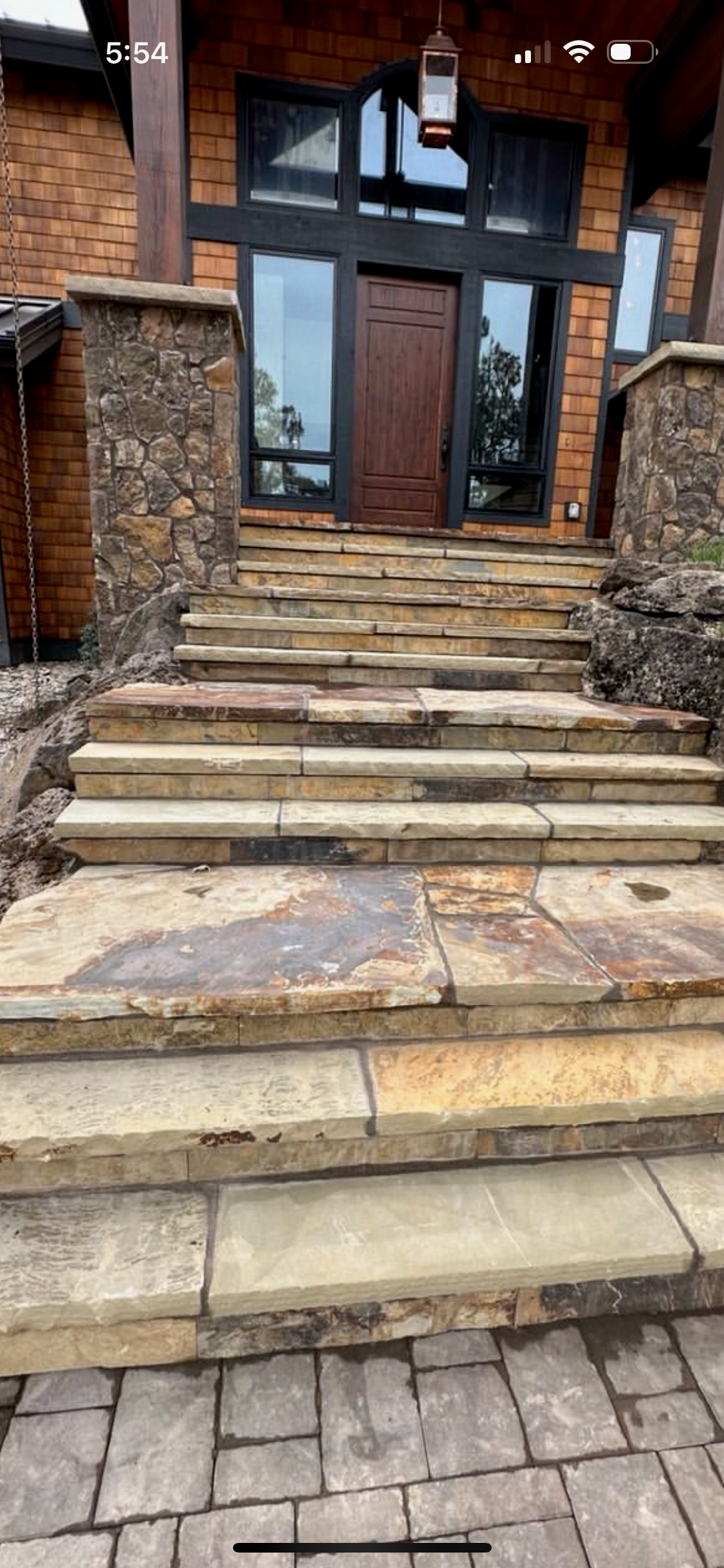 Paver Walkway