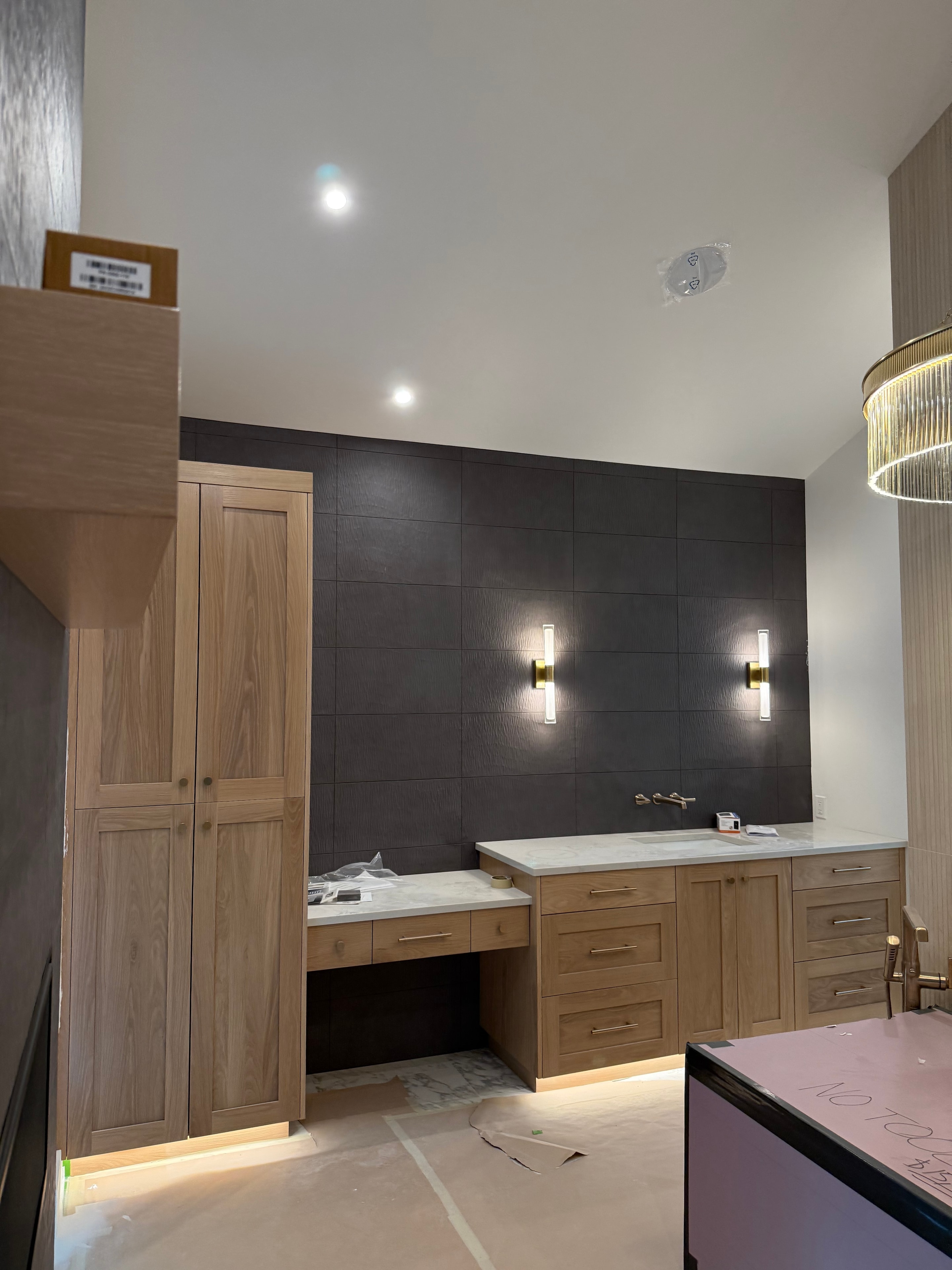 Dark Feature Wall